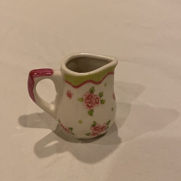 Astor Lane Dillard’s Vintage 15 piece Floral Porcelain Play Mini Tea Set EUC - Picture 14 of 16